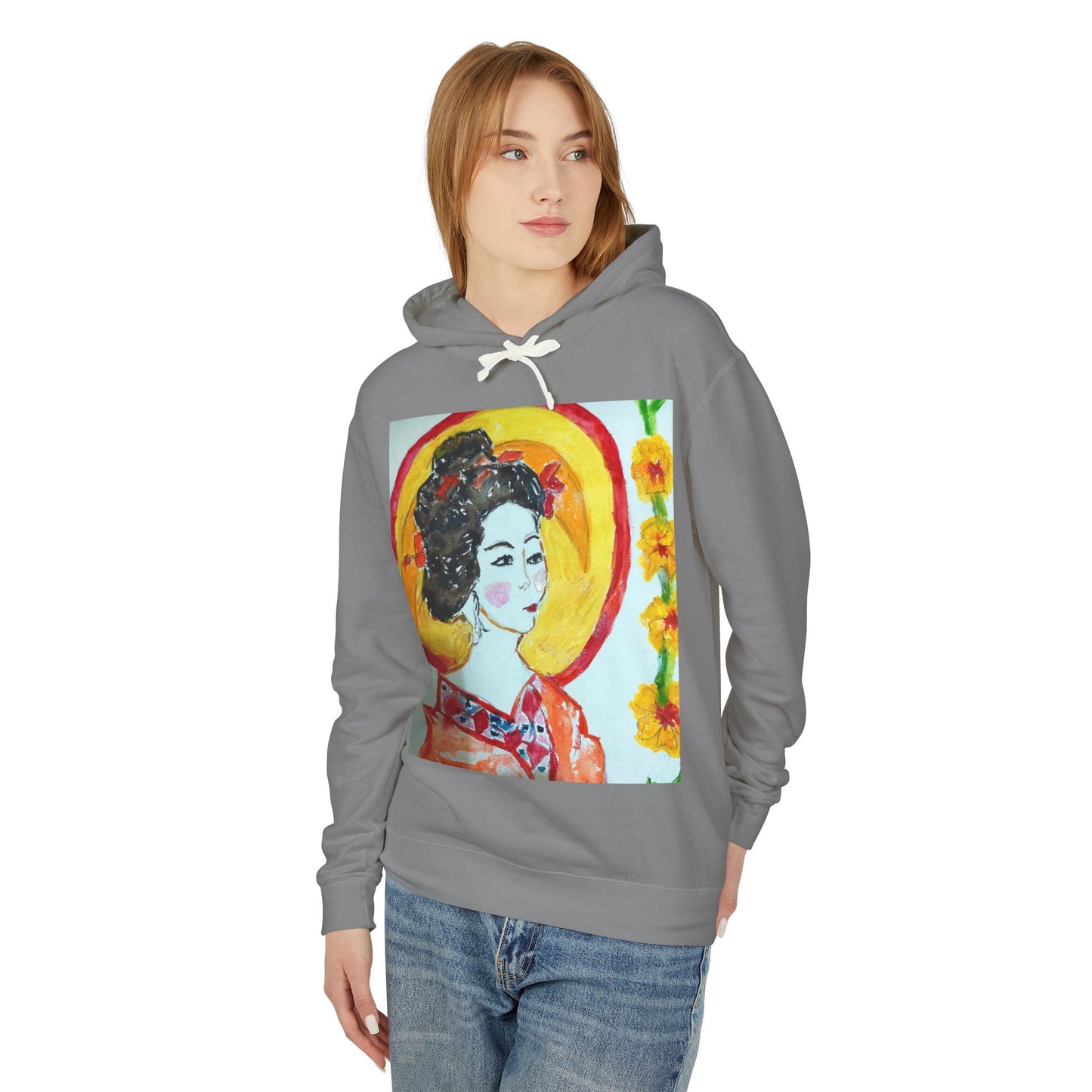 Unisex Lightweight Hooded Sweatshirt