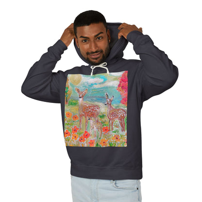 Unisex Lightweight Hooded Sweatshirt