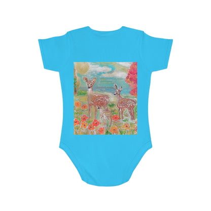 Short Sleeve Baby Bodysuit