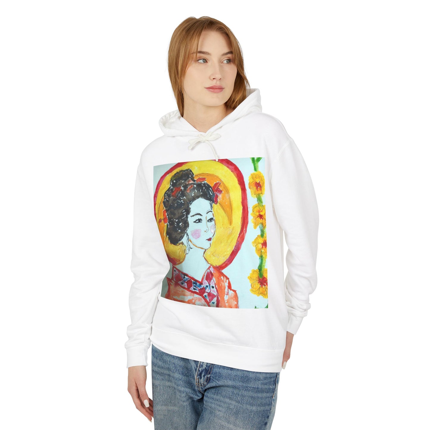 Unisex Lightweight Hooded Sweatshirt