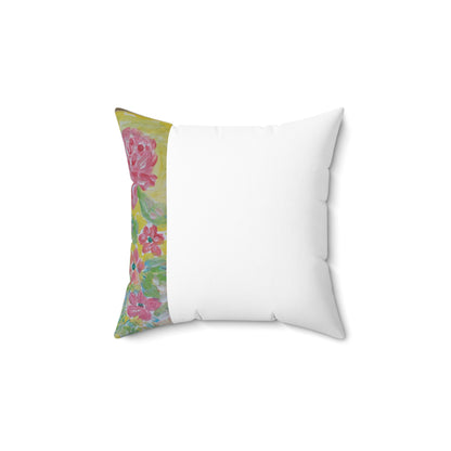 Spun Polyester Square Pillow