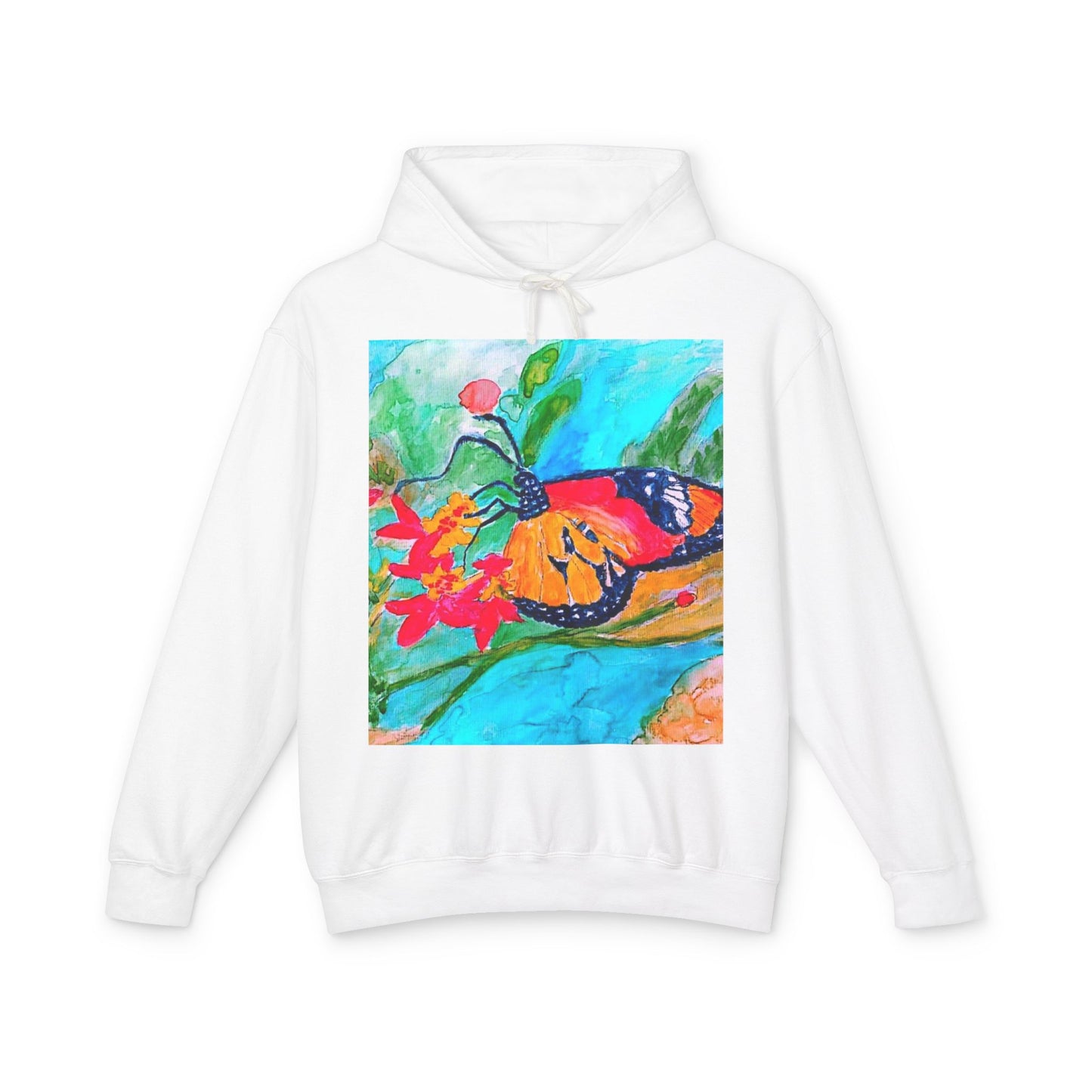 Unisex Lightweight Hooded Sweatshirt