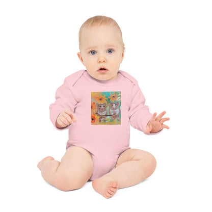 Baby Long-Sleeve Organic Bodysuit