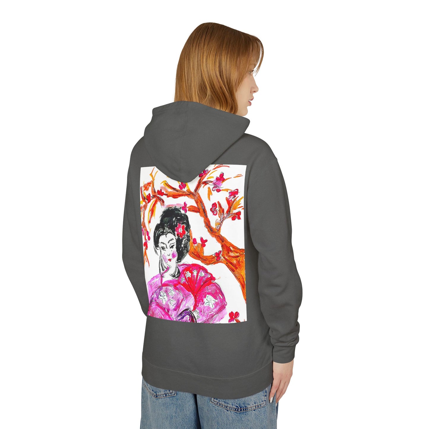 Unisex Lightweight Hooded Sweatshirt