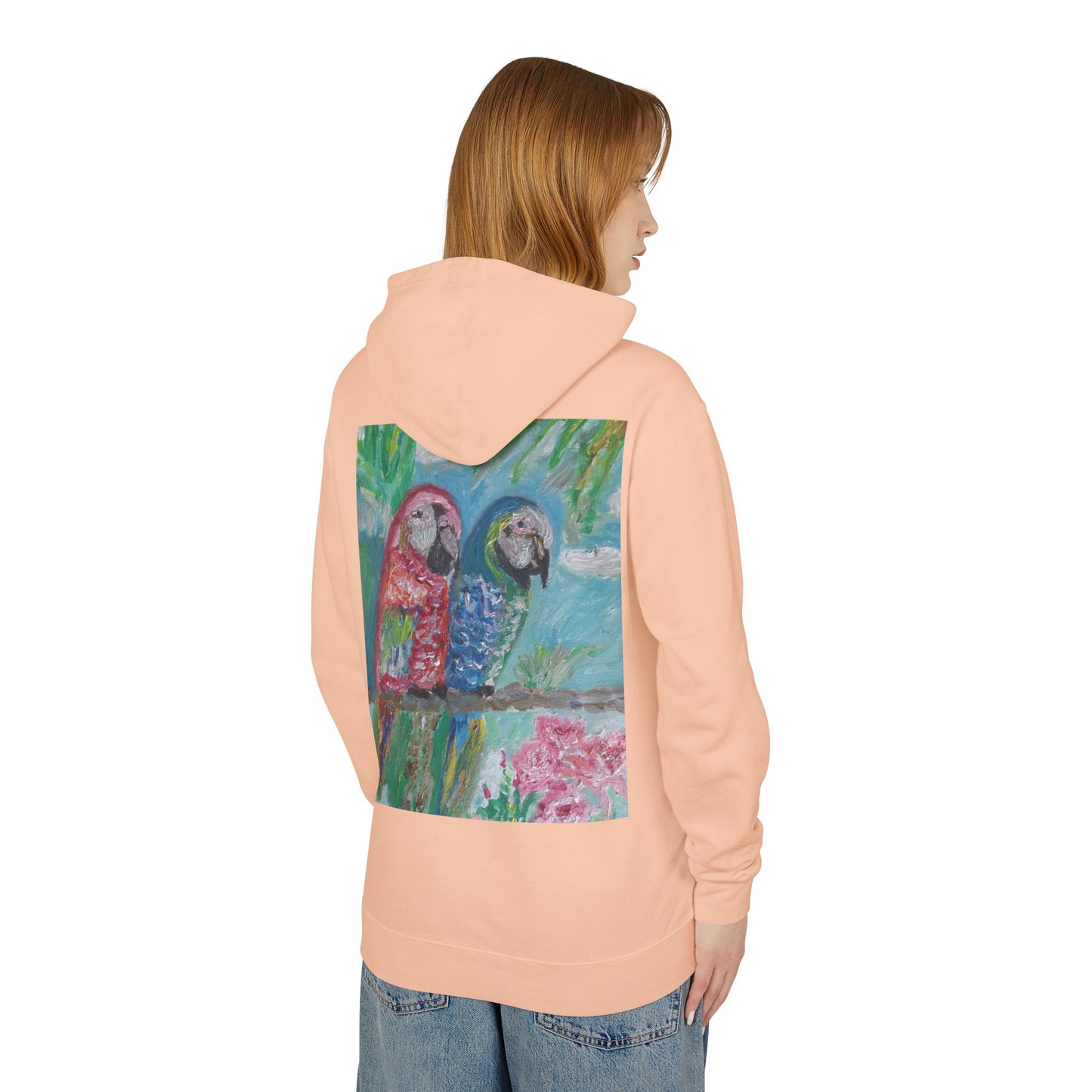 Unisex Lightweight Hooded Sweatshirt