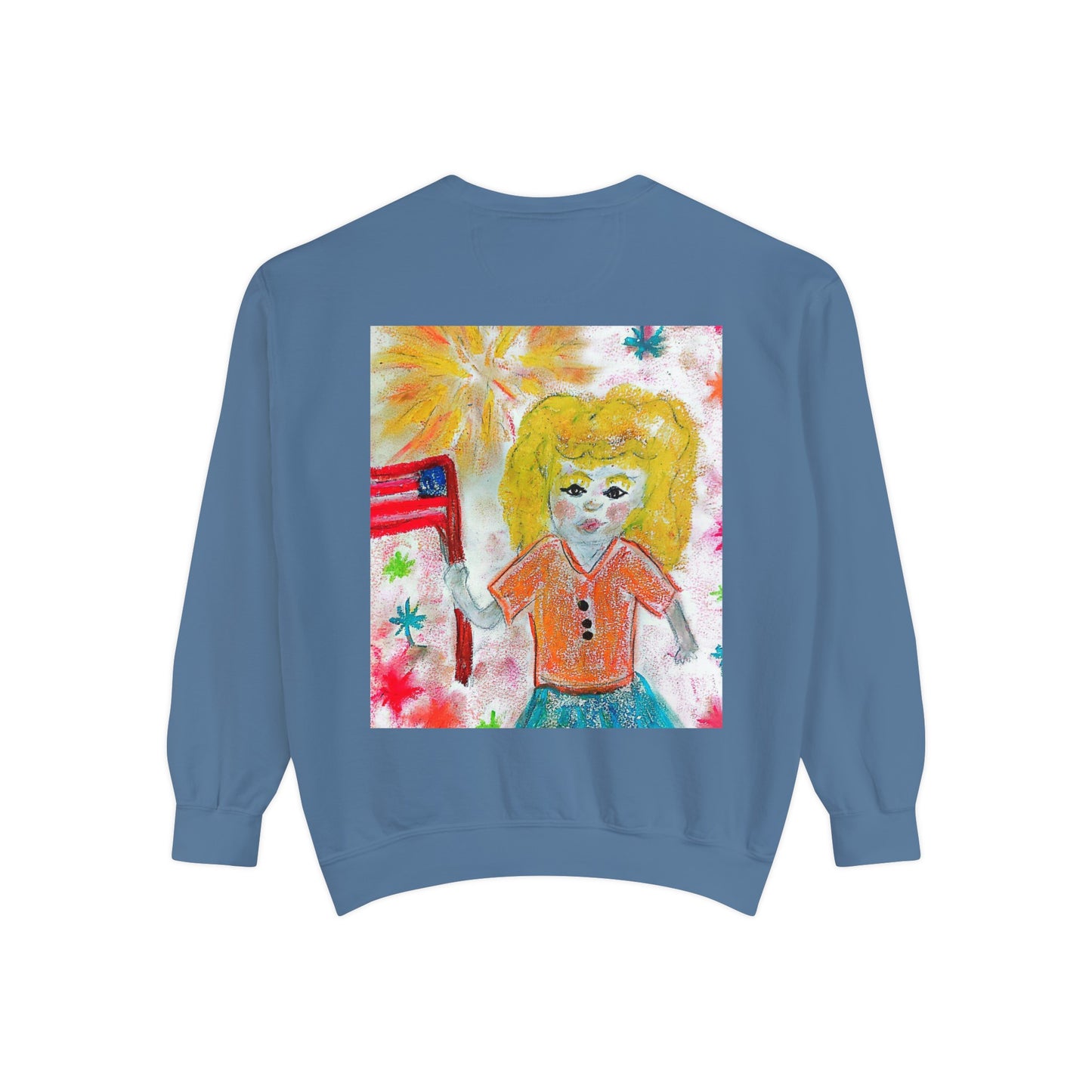 Unisex Garment-Dyed Sweatshirt