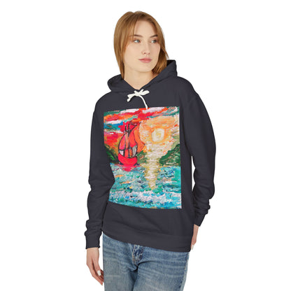 Unisex Lightweight Hooded Sweatshirt