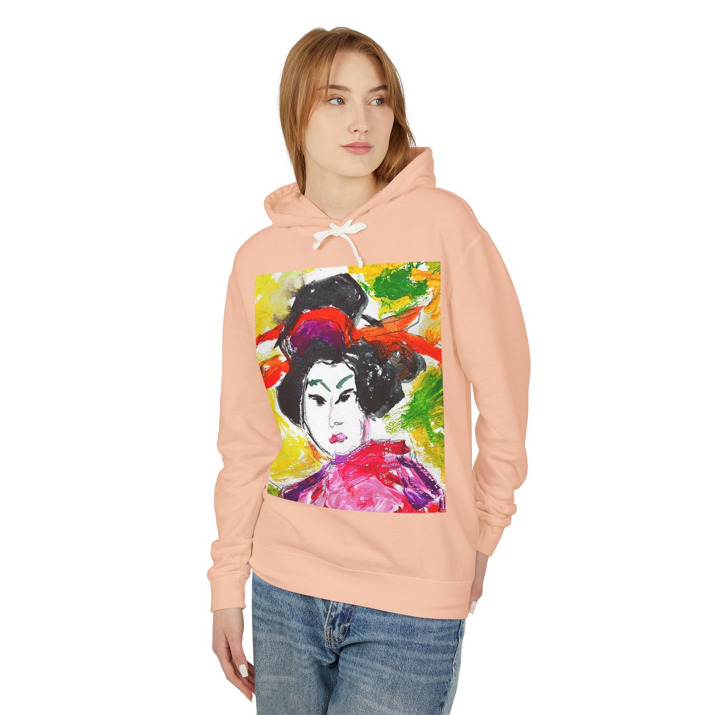 Unisex Lightweight Hooded Sweatshirt