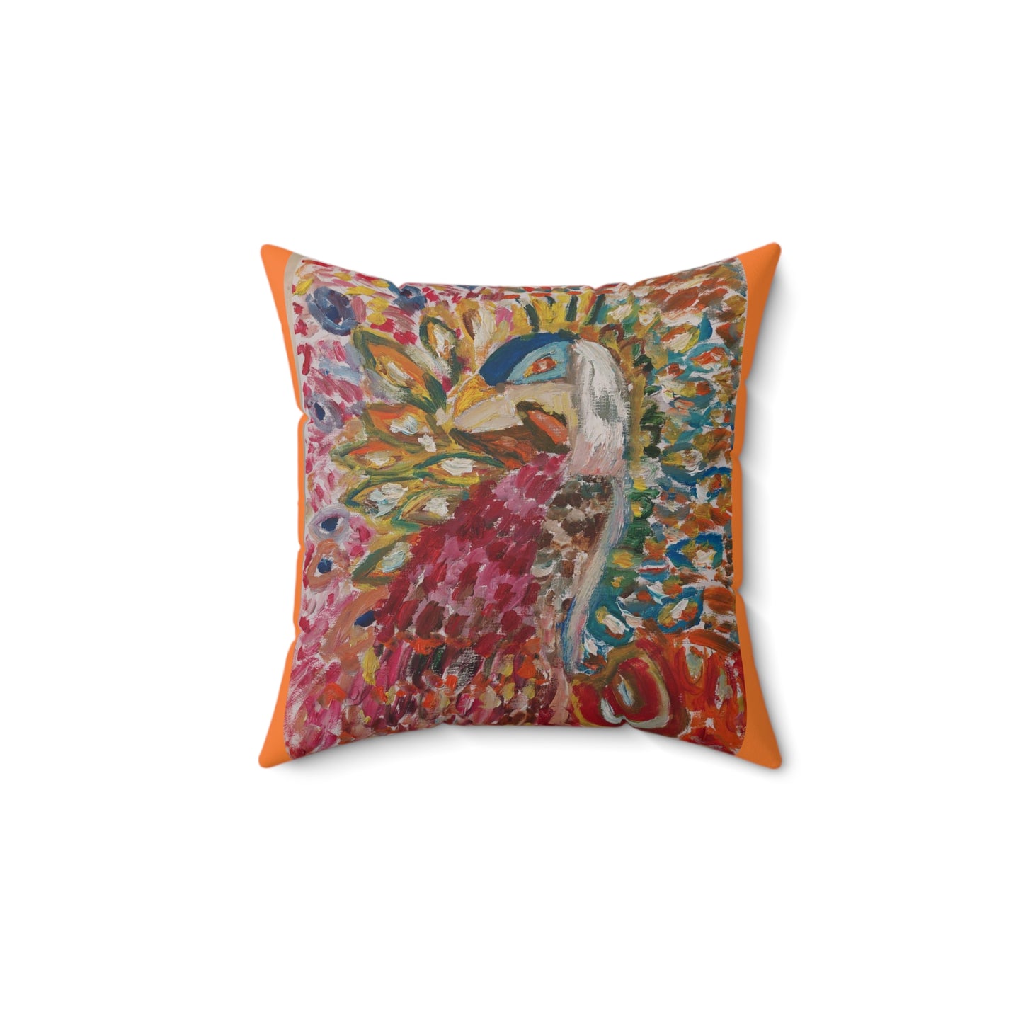 Spun Polyester Square Pillow
