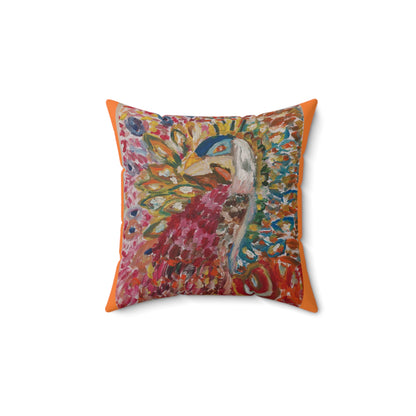 Spun Polyester Square Pillow