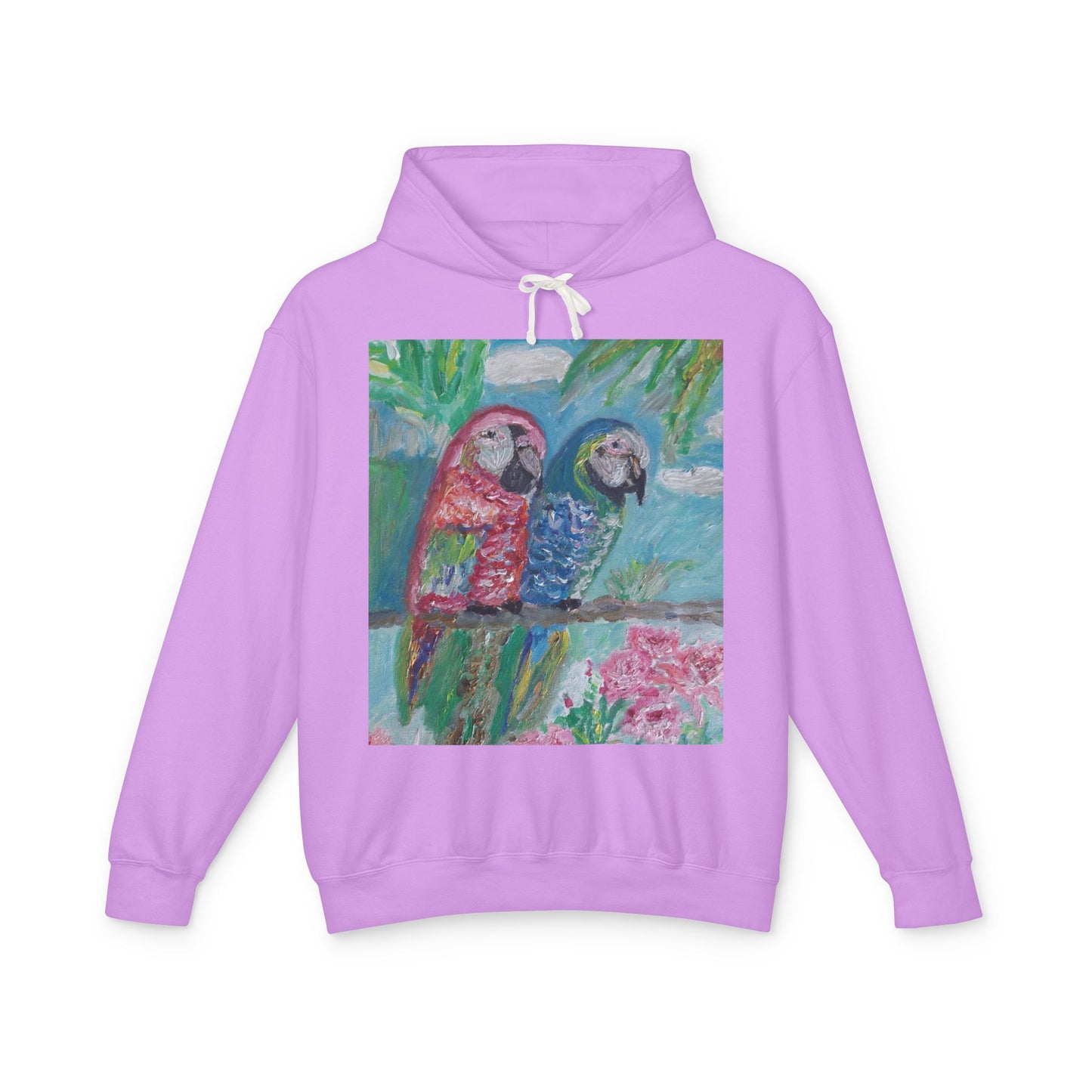 Unisex Lightweight Hooded Sweatshirt