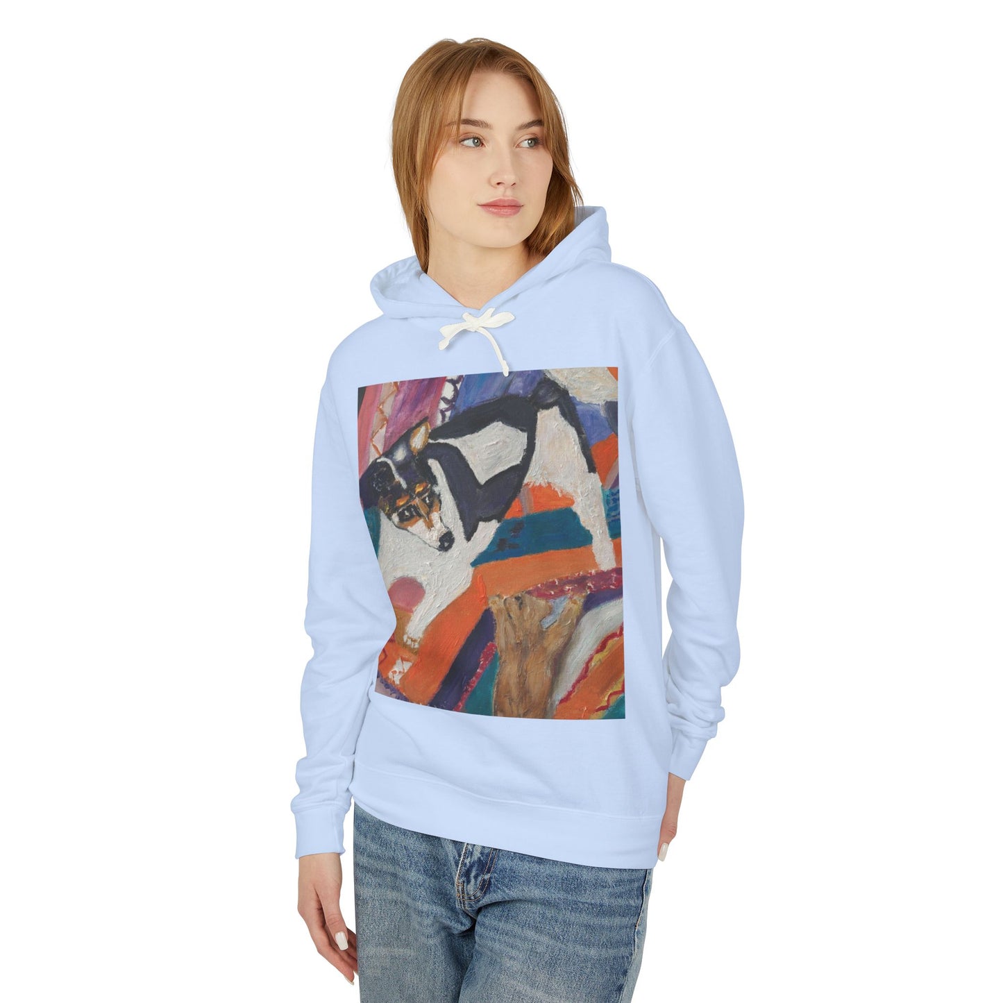 Unisex Lightweight Hooded Sweatshirt