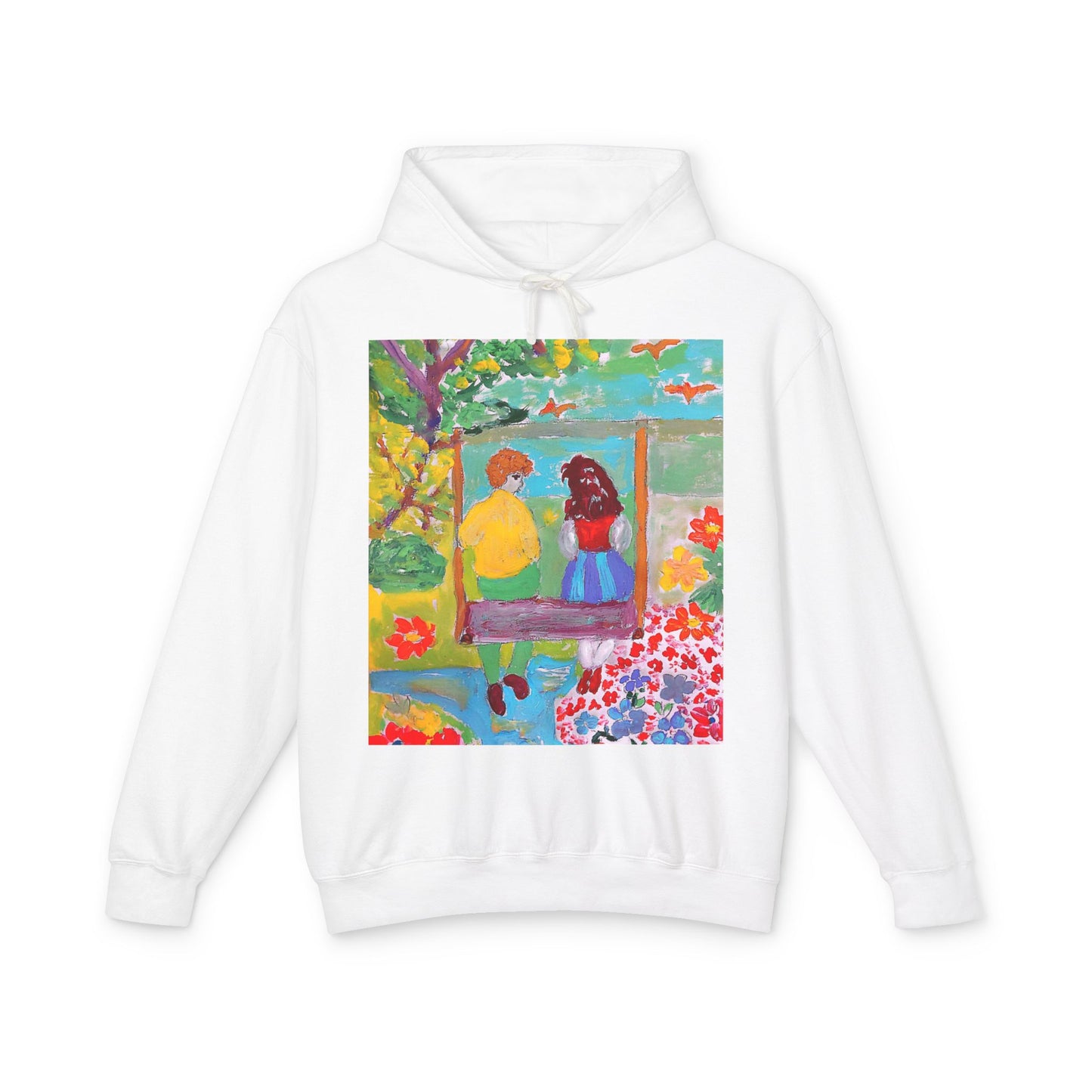 Unisex Lightweight Hooded Sweatshirt