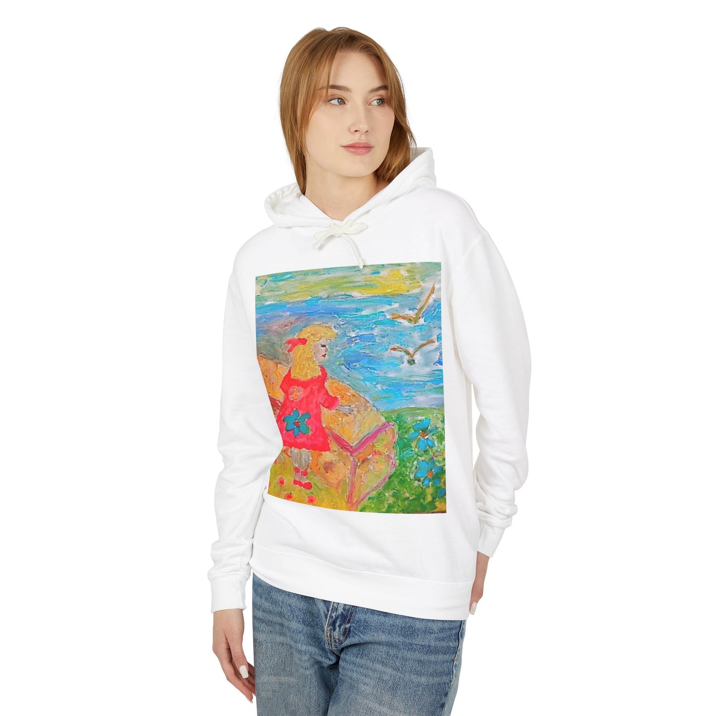 Unisex Lightweight Hooded Sweatshirt