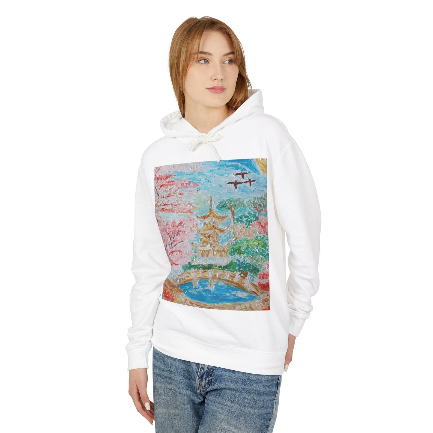 Unisex Lightweight Hooded Sweatshirt