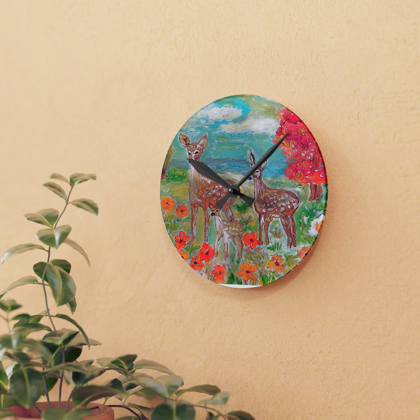 Acrylic Wall Clock