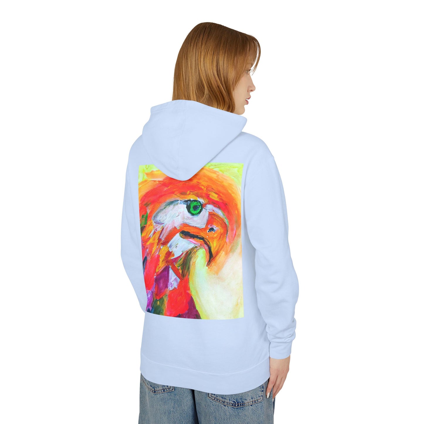 Unisex Lightweight Hooded Sweatshirt