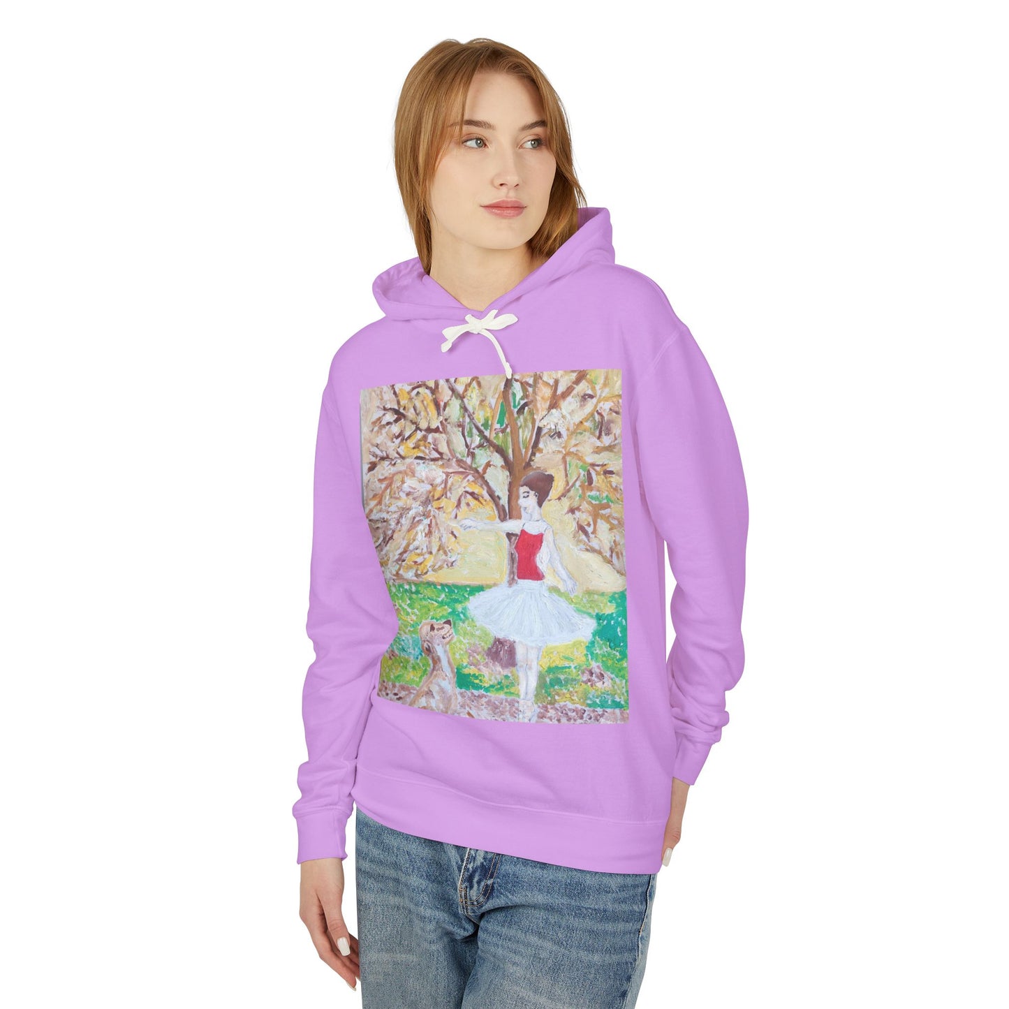 Unisex Lightweight Hooded Sweatshirt