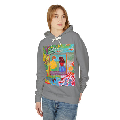 Unisex Lightweight Hooded Sweatshirt