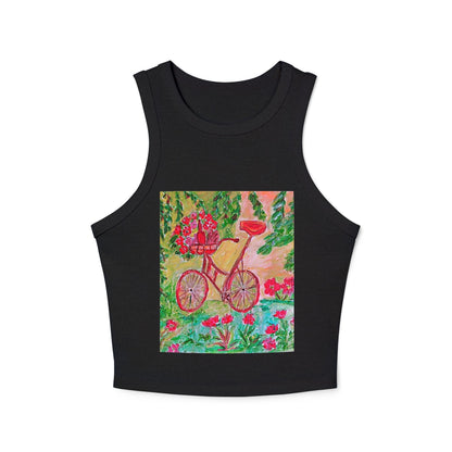 Women's Micro Rib Racer Tank Top