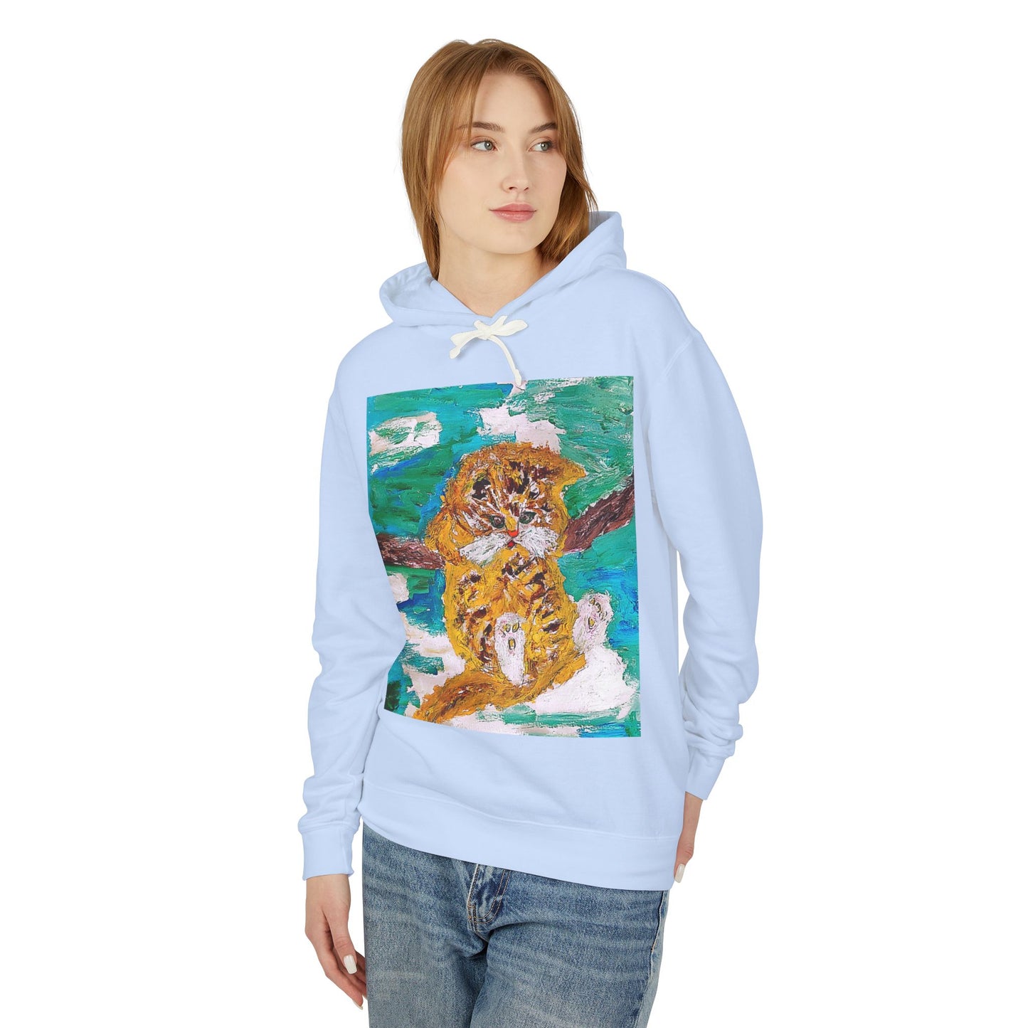 Unisex Lightweight Hooded Sweatshirt