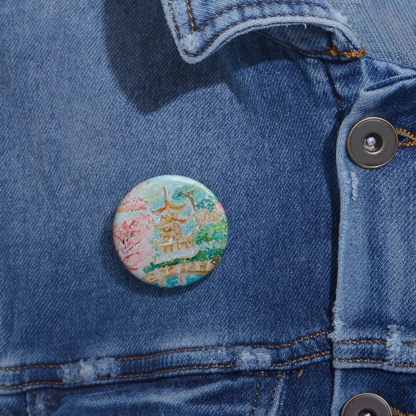 Custom Pin Buttons