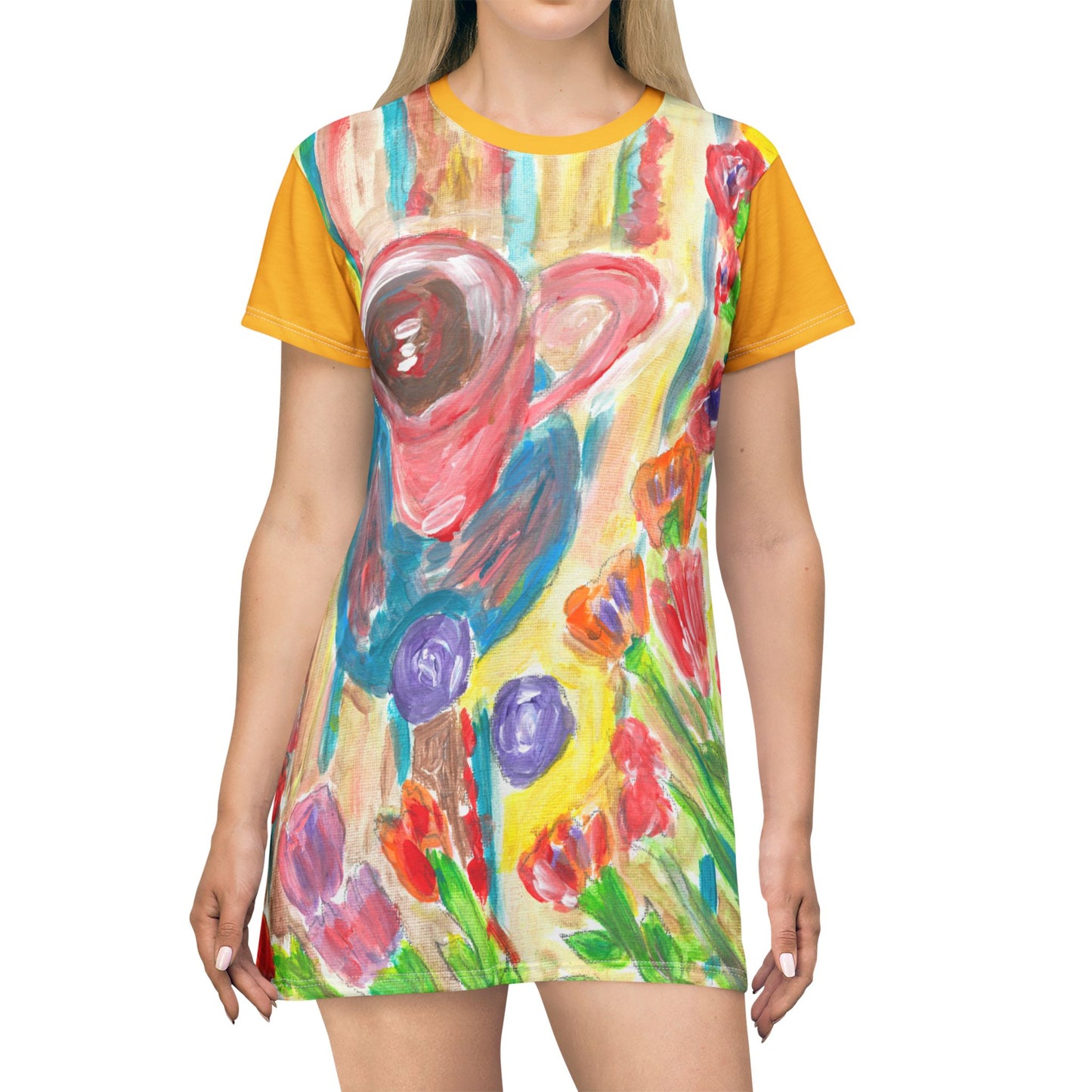 T-Shirt Dress (AOP)