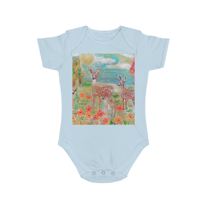 Short Sleeve Baby Bodysuit