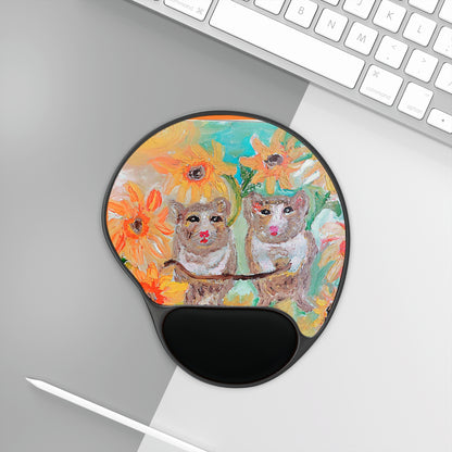 Mouse Pad With Wrist Rest