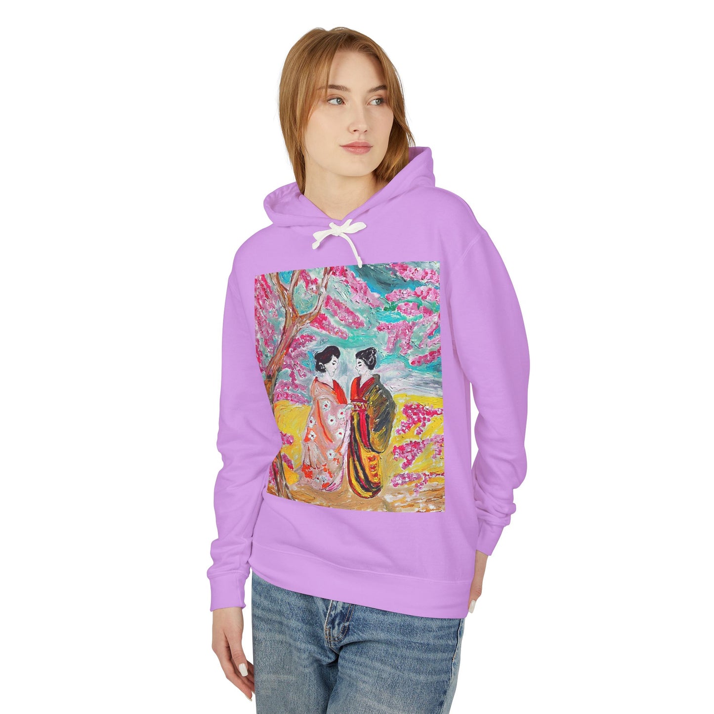 Unisex Lightweight Hooded Sweatshirt