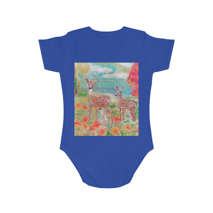 Short Sleeve Baby Bodysuit