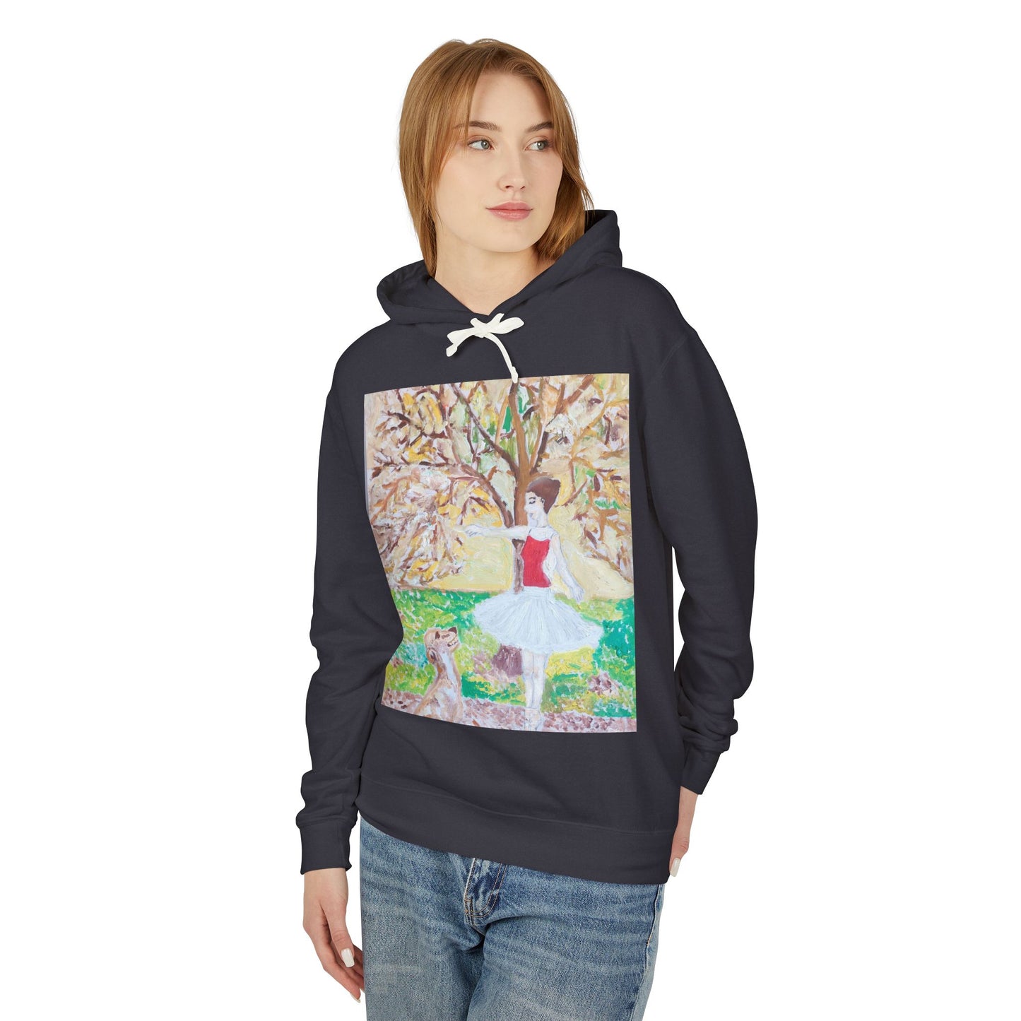 Unisex Lightweight Hooded Sweatshirt