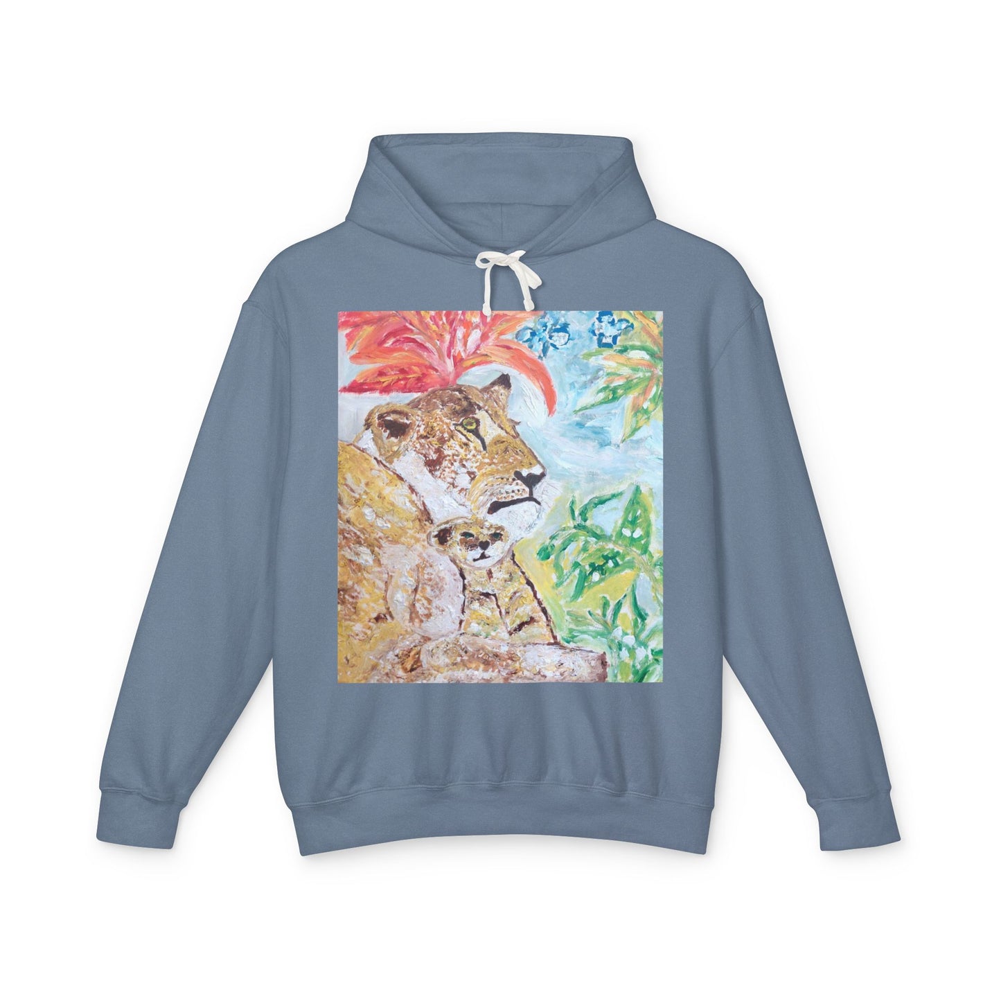 Unisex Lightweight Hooded Sweatshirt