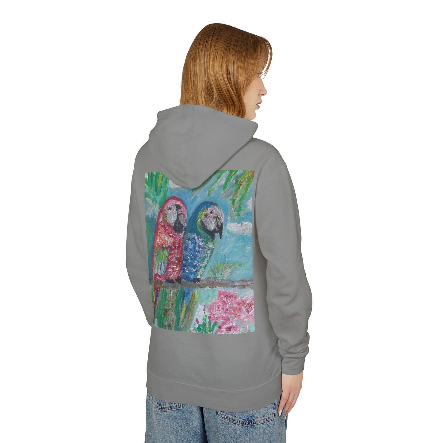 Unisex Lightweight Hooded Sweatshirt