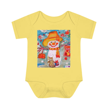 Infant Baby Rib Bodysuit