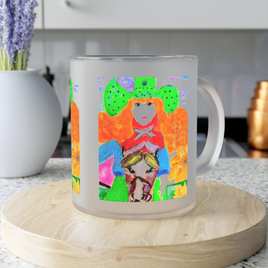 Frosted Glass Mug