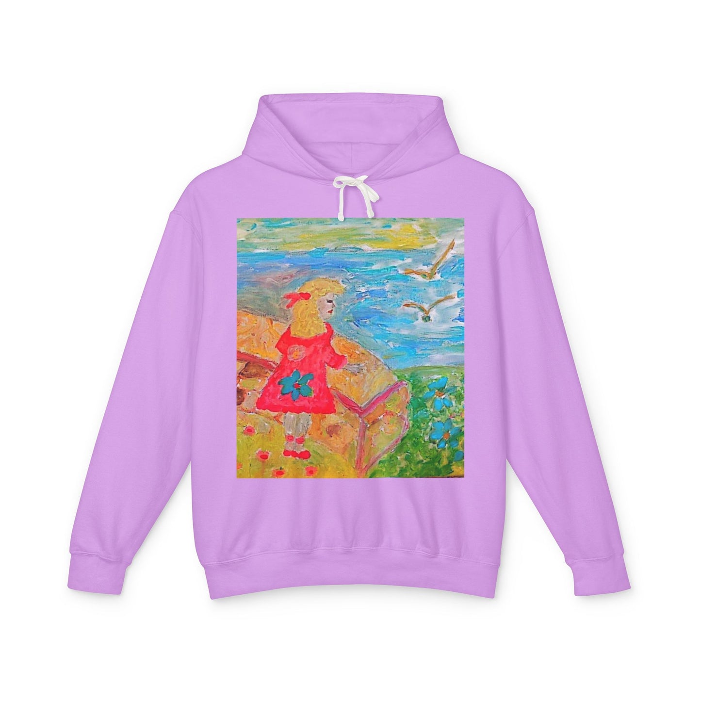 Unisex Lightweight Hooded Sweatshirt