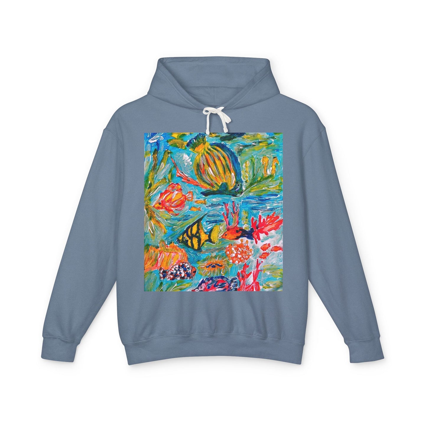 Unisex Lightweight Hooded Sweatshirt