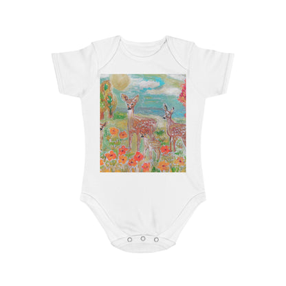 Short Sleeve Baby Bodysuit