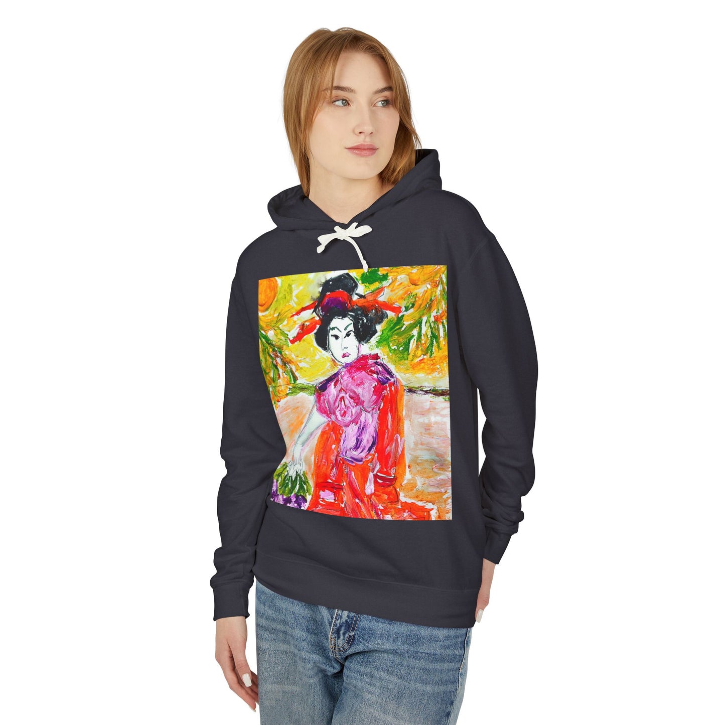 Unisex Lightweight Hooded Sweatshirt