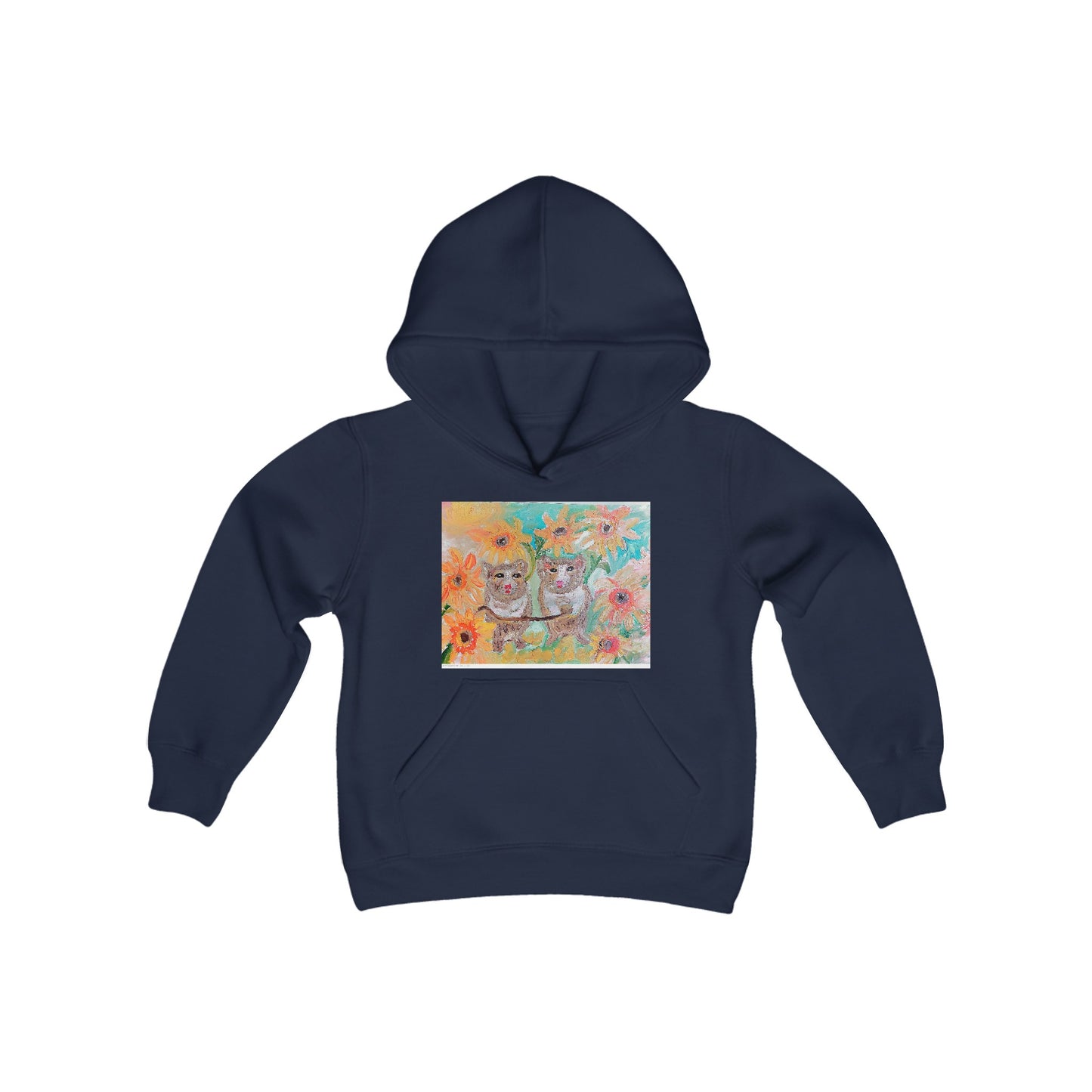 Youth Heavy Blend Hooded Sweatshirt