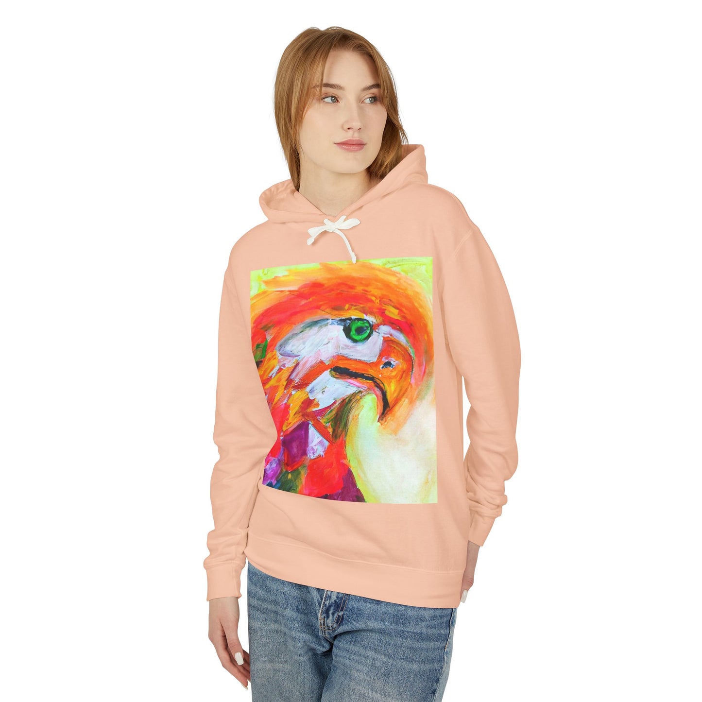 Unisex Lightweight Hooded Sweatshirt