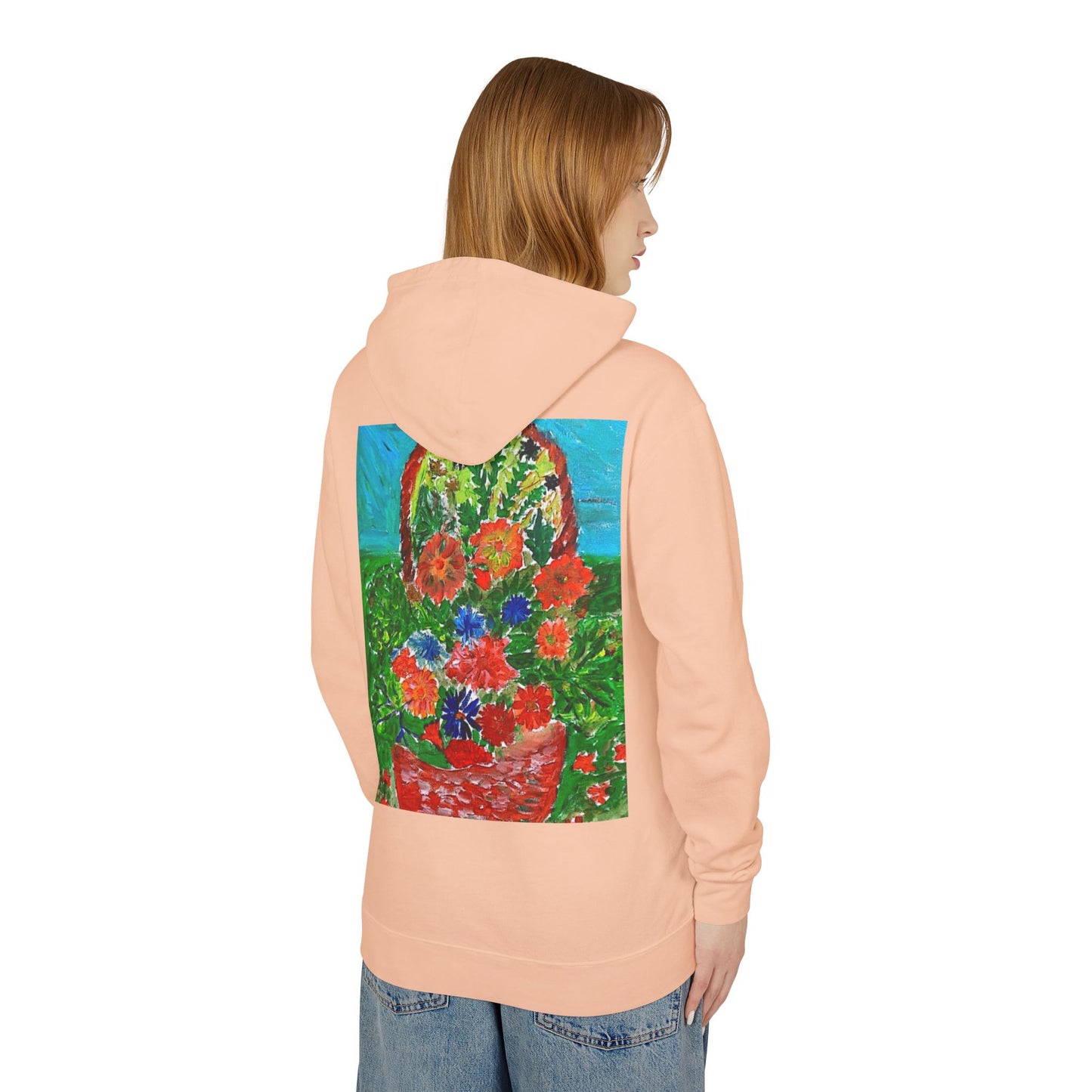 Unisex Lightweight Hooded Sweatshirt