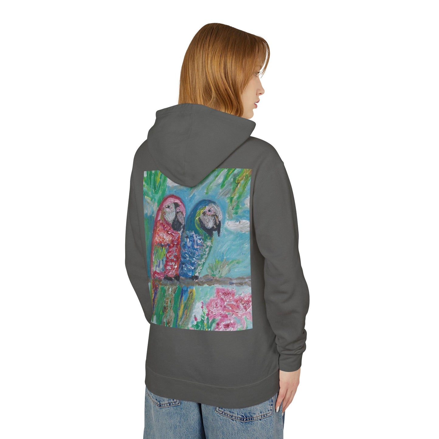 Unisex Lightweight Hooded Sweatshirt