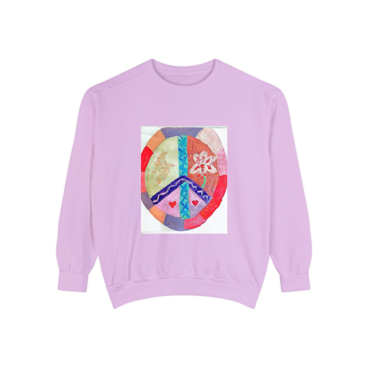 Unisex Garment-Dyed Sweatshirt