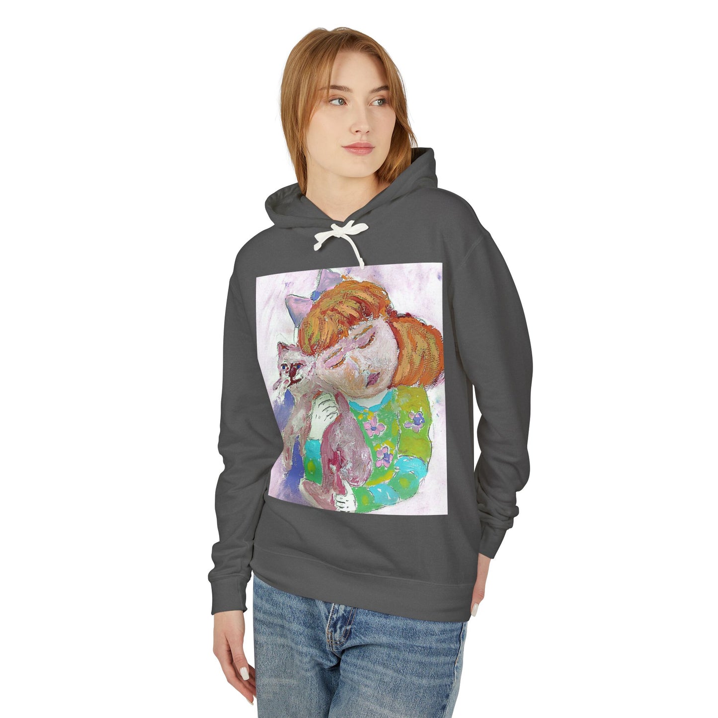 Unisex Lightweight Hooded Sweatshirt