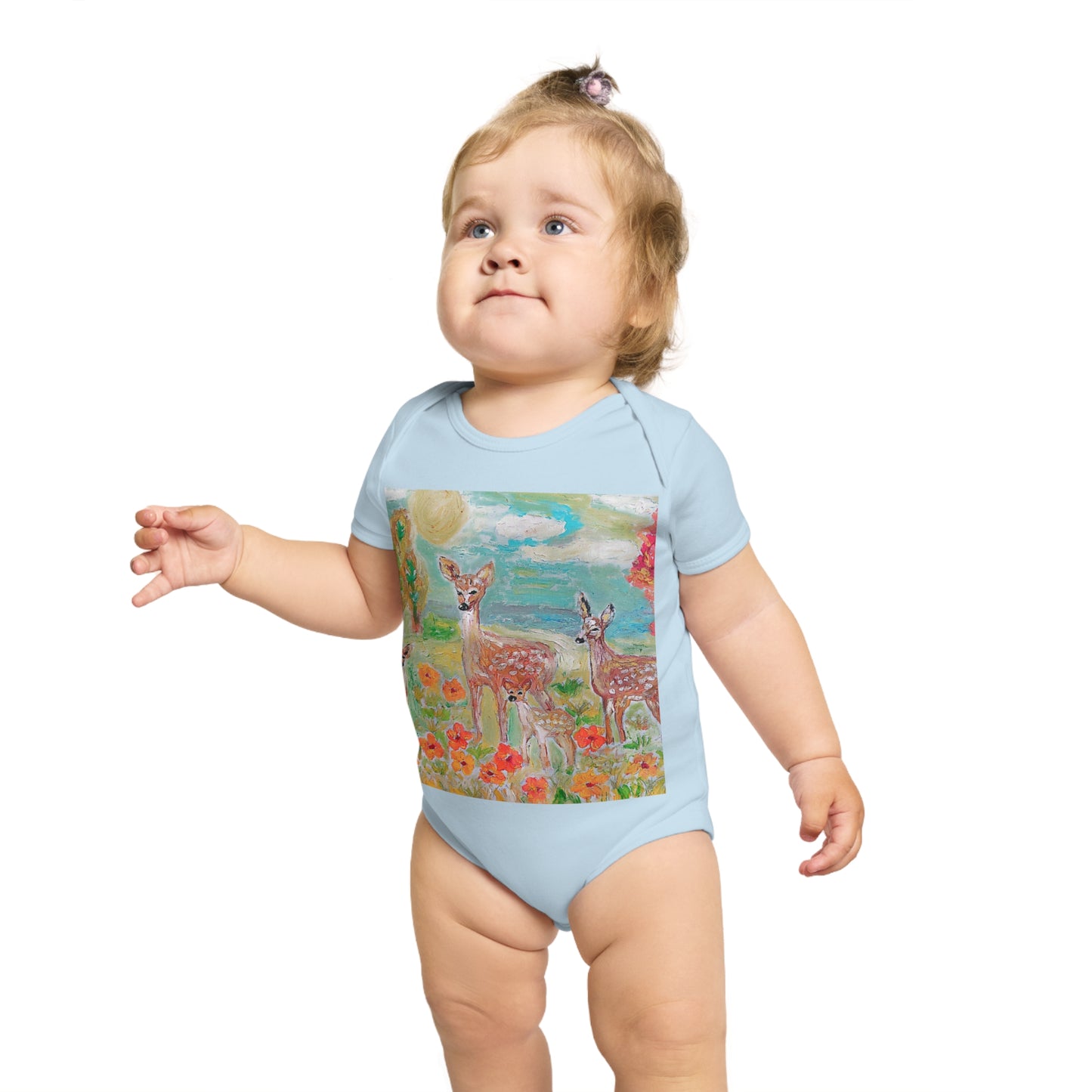 Short Sleeve Baby Bodysuit