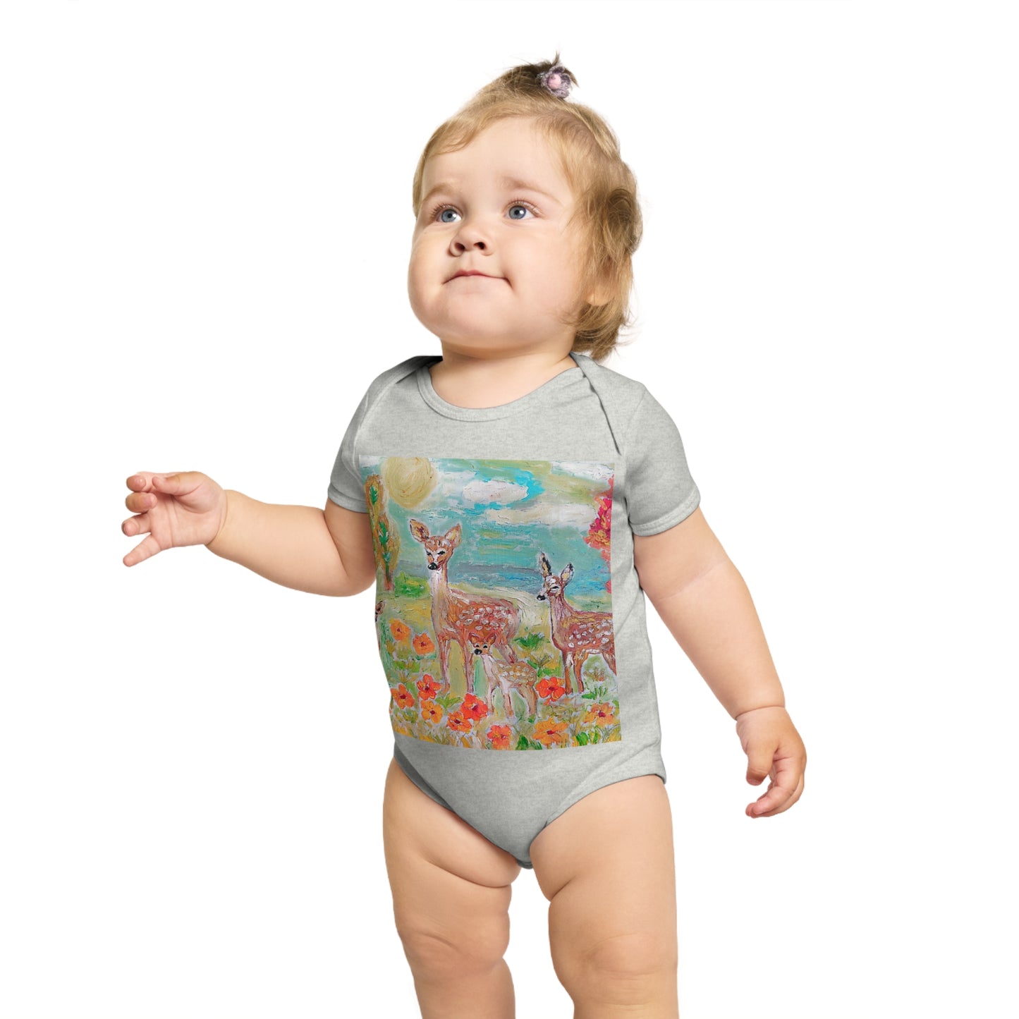 Short Sleeve Baby Bodysuit