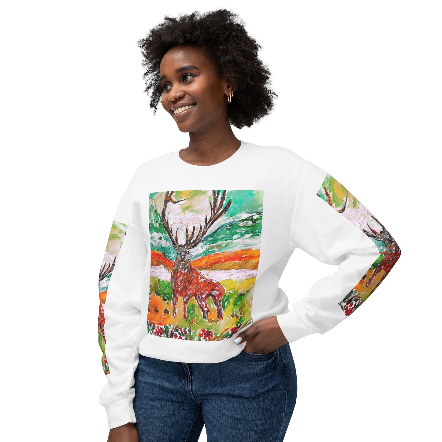 Unisex Lightweight Crewneck Sweatshirt