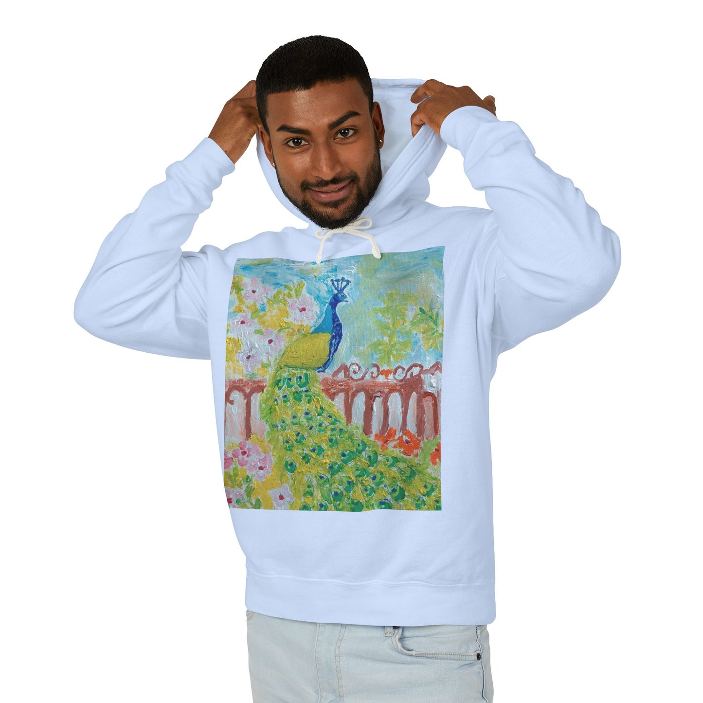 Unisex Lightweight Hooded Sweatshirt